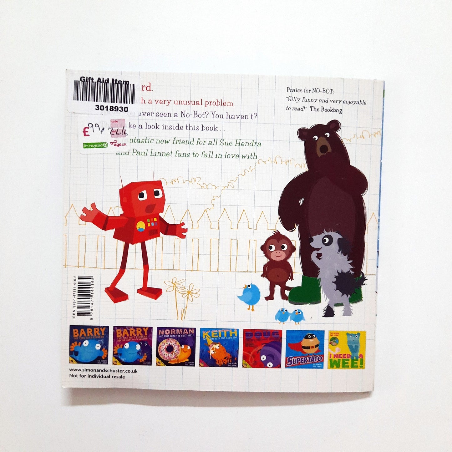 No Bot - The Robot with no bottom