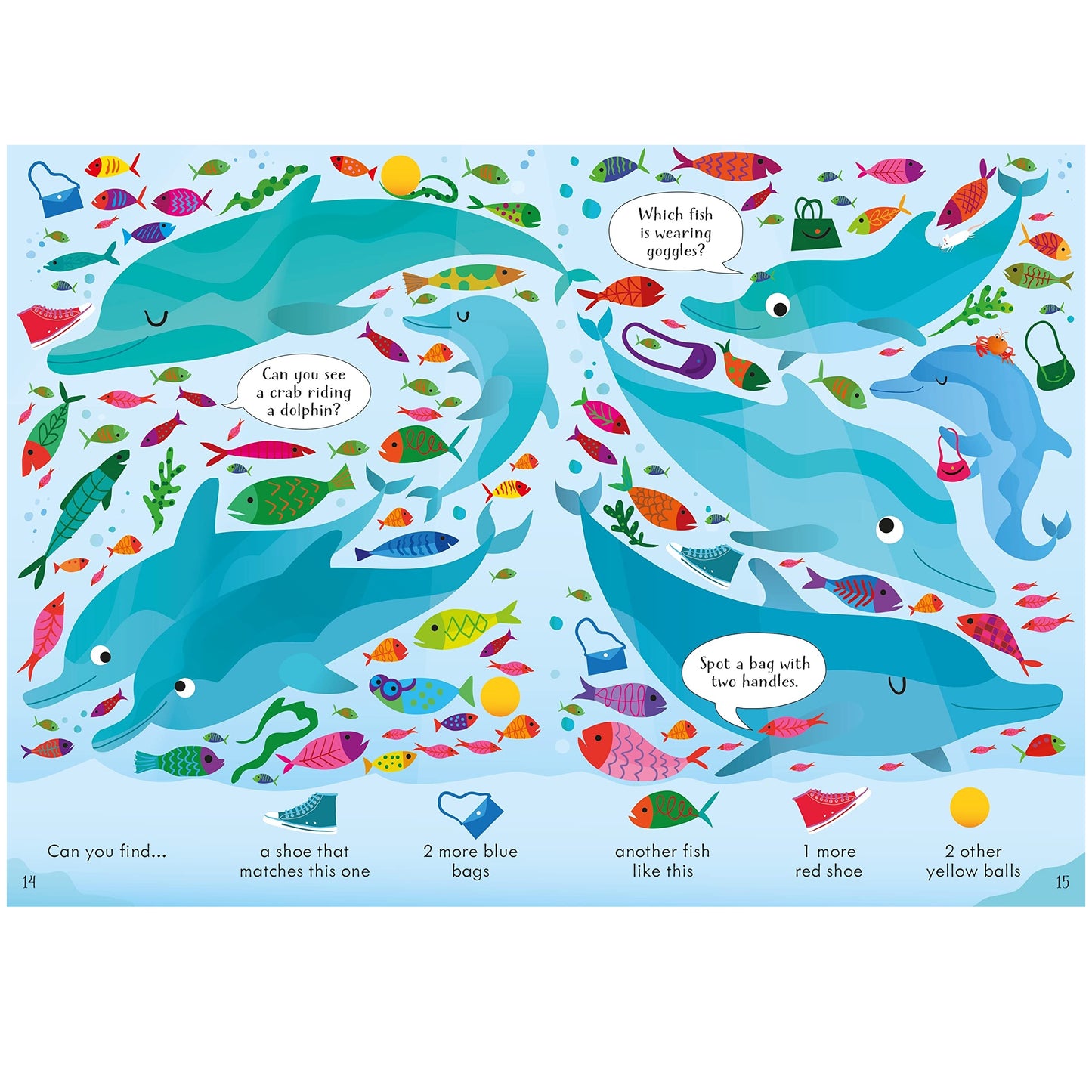Usborne Look & Find Puzzles - Under the Sea