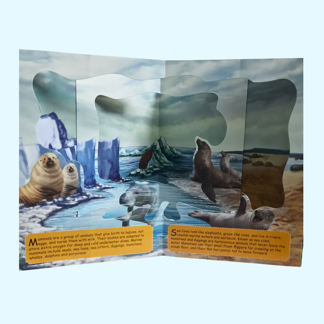 Under the Ocean - 3D Carousel Book