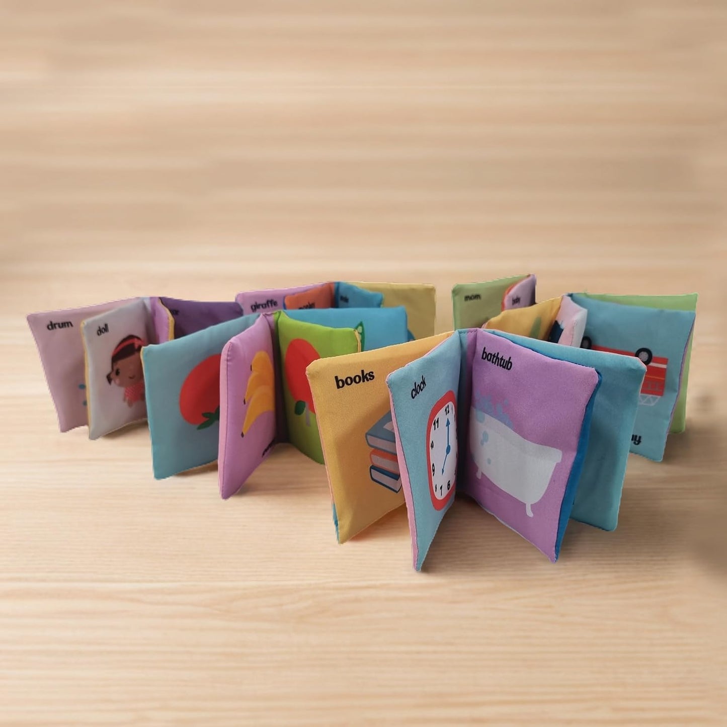 Baby's Cloth Book set of 6