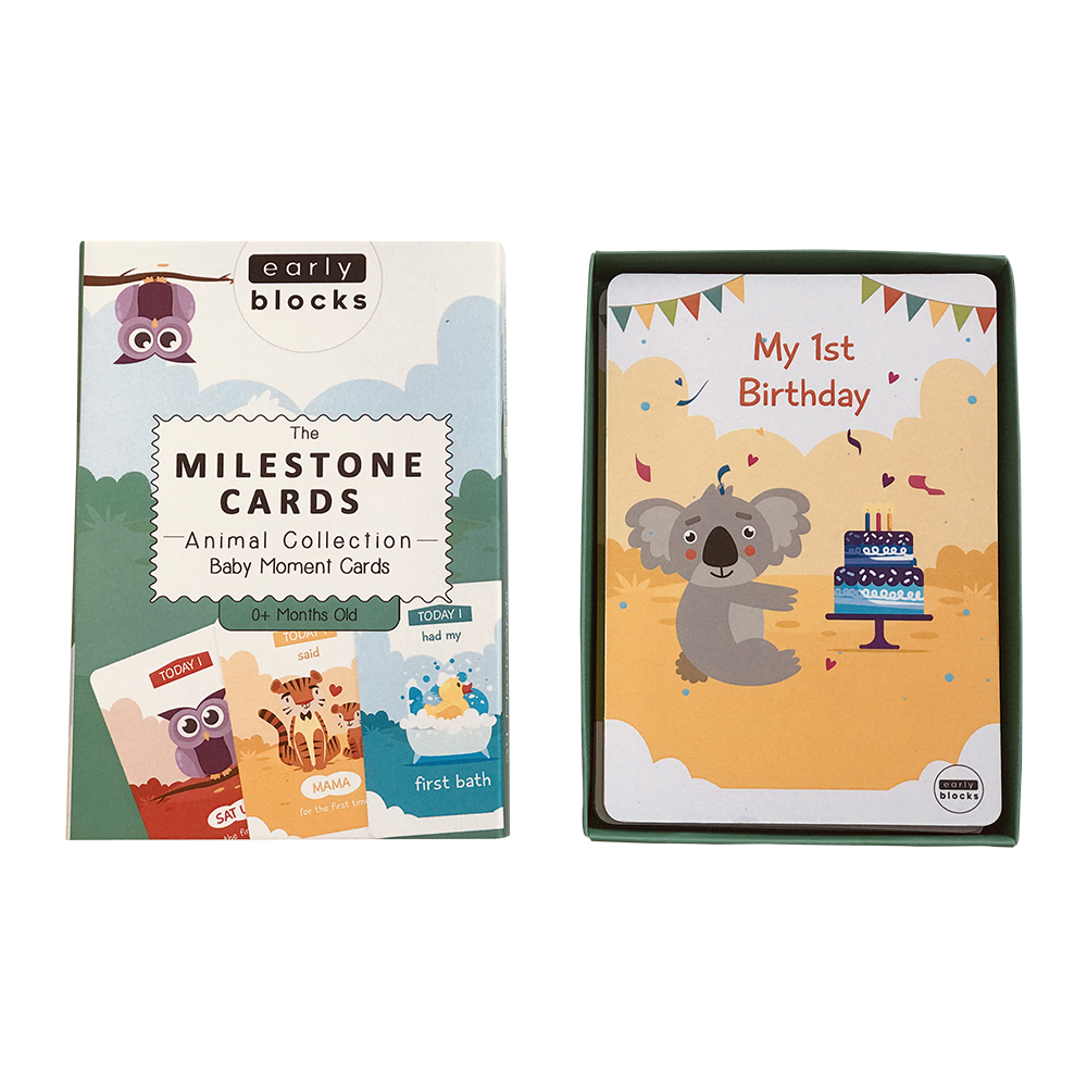 Milestone Flash Cards.