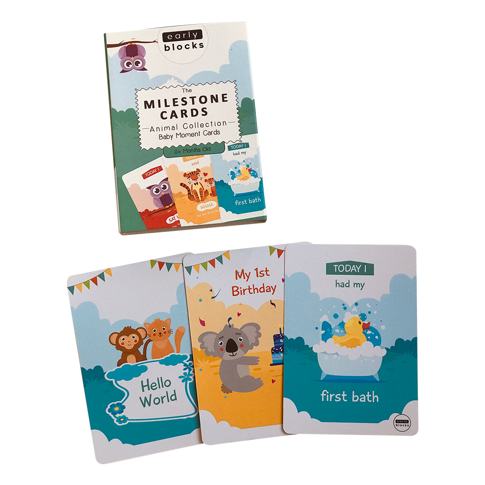 Milestone Flash Cards.