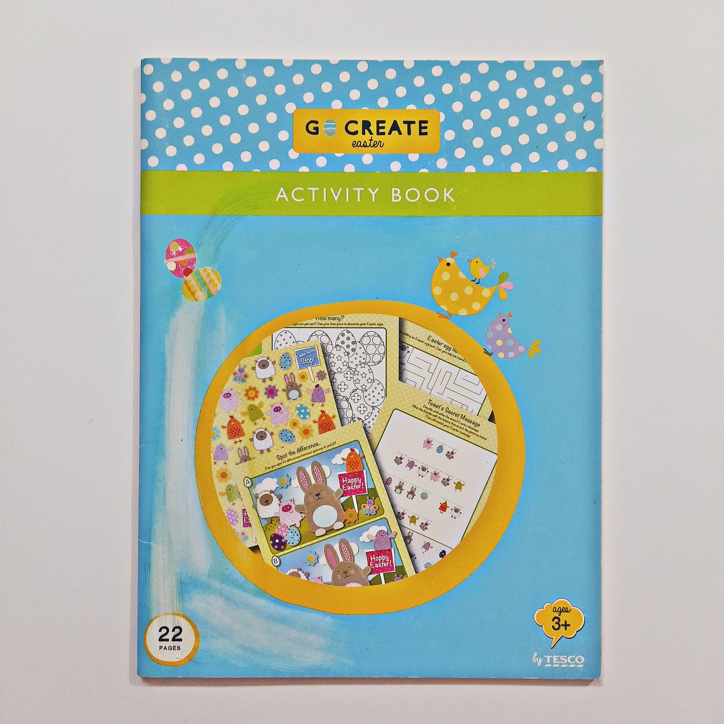 Activity Book with Stickers, Press outs
