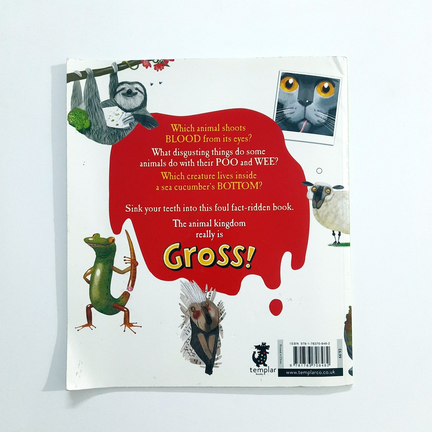 The Really gross Animals book