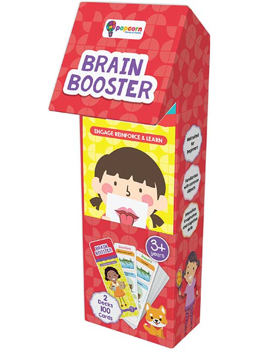 Brain Booster for 3+ yrs (Pack Of 100 Cards)