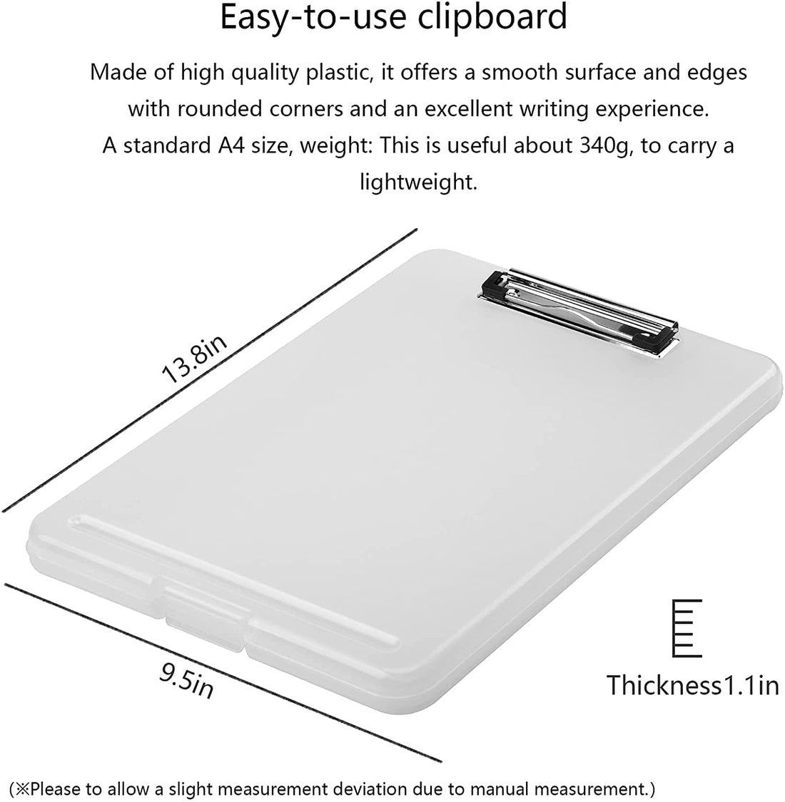 Writing Pad with storage